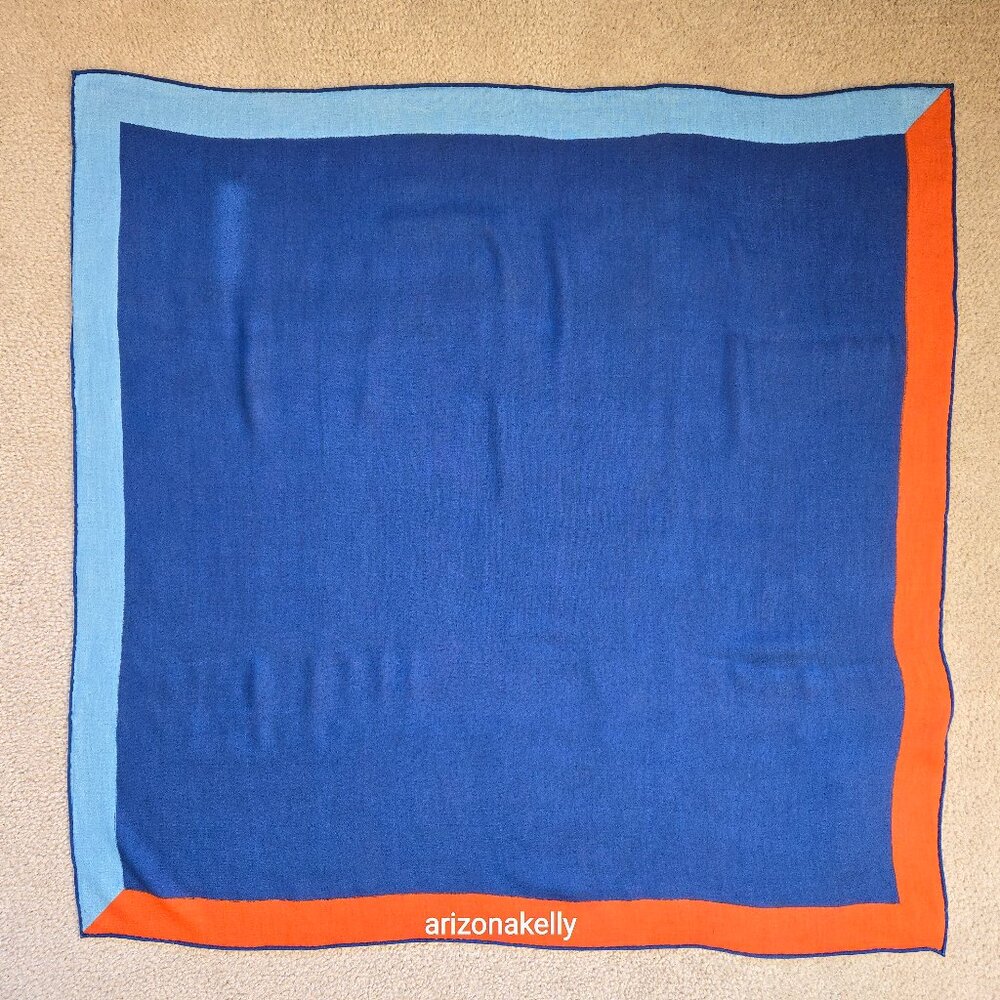 J. McLaughlin Silk & Linen Square Claudia Scarf